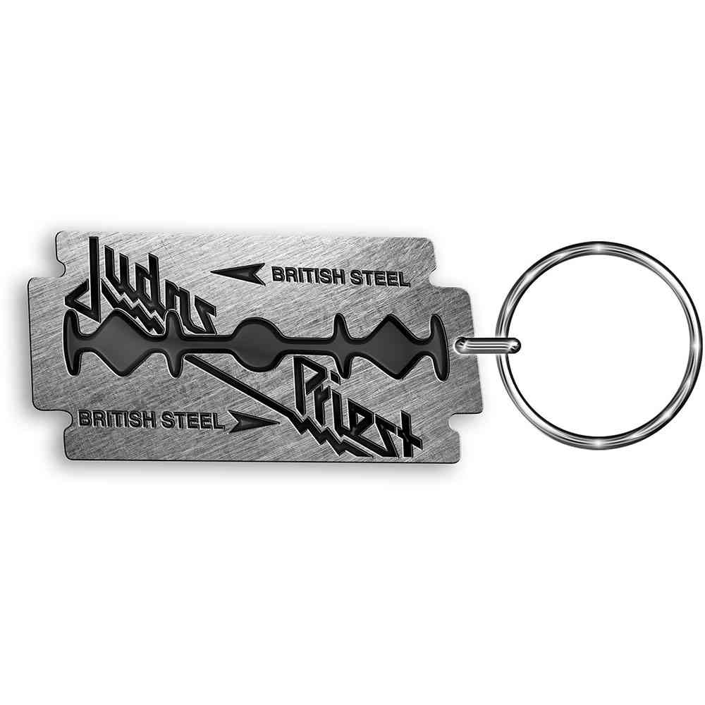 Judas Priest - British Steel Sleutelhanger - Zilverkleurig